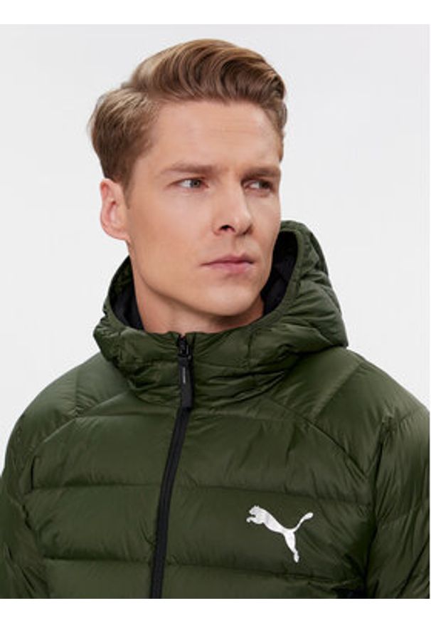 Puma Kurtka puchowa PackLITE 849355 Zielony Slim Fit. Kolor: zielony. Materiał: syntetyk, puch