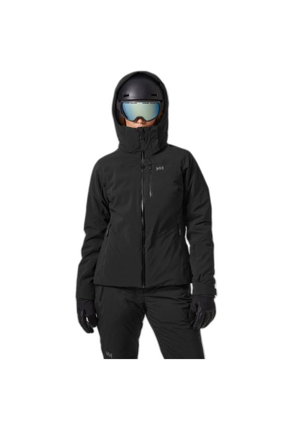 Damska kurtka narciarska Helly Hansen Alphelia. Kolor: czarny. Sezon: zima. Sport: narciarstwo