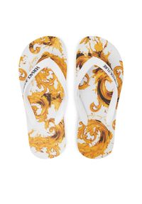 Versace Jeans Couture Japonki 80VA3SQ7 ZSS80 Biały. Kolor: biały. Materiał: syntetyk #1