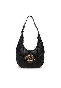Love Moschino - LOVE MOSCHINO Torebka JC4082PP0NLC0000 Czarny. Kolor: czarny. Materiał: skórzane #10