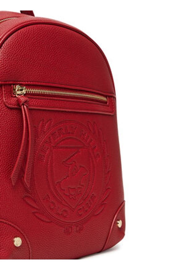 Beverly Hills Polo Club Plecak BHPC-K-031-06 Czerwony. Kolor: czerwony. Materiał: syntetyk, materiał