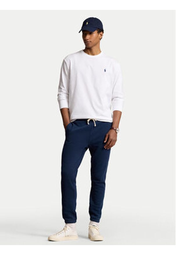 Polo Ralph Lauren Longsleeve 710671467056 Biały Regular Fit. Typ kołnierza: polo. Kolor: biały. Materiał: bawełna. Długość rękawa: długi rękaw