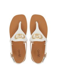 Liu Jo Sandały Saba 12 SA5085 P0102 Biały. Kolor: biały. Materiał: skóra #4