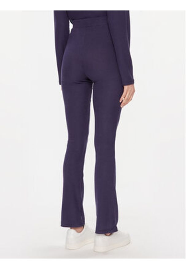 Triumph Spodnie piżamowe Thermal MyWear Skinny Leg Trousers 10216565 Granatowy Skinny Fit. Kolor: niebieski. Materiał: syntetyk