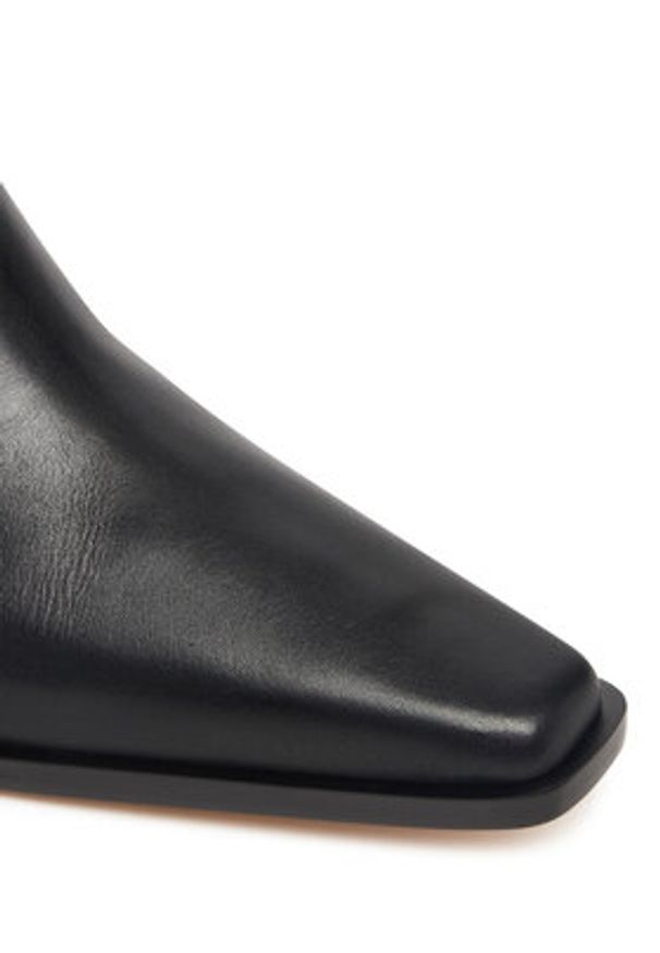 MICHAEL Michael Kors Botki Nash 40T5NSME5L Czarny. Kolor: czarny. Materiał: skóra