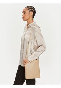 Calvin Klein Torebka K60K612649 Beżowy. Kolor: beżowy. Materiał: skórzane #4