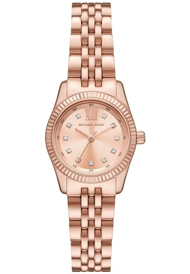 Michael Kors - ZEGAREK DAMSKI MICHAEL KORS MK4739 Lexington Peve Rose Gold Stainless Steel 26mm + BOX