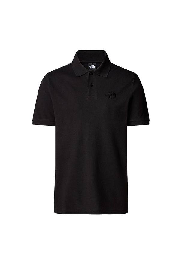 Koszulka męska The North Face Essential Regular Polo 0A8C1PJK31 - czarna. Typ kołnierza: polo. Kolor: czarny. Materiał: dresówka, bawełna. Długość rękawa: krótki rękaw. Długość: krótkie