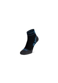 BRIDGEDALE - Wodoszczelne skarpety Bridgedale StormSock Mid Ankle - black/blue. Kolor: wielokolorowy, czarny, niebieski, szary