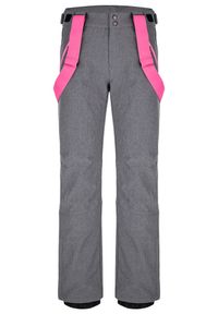 ZULUPACK - Damskie Spodnie Softshell Loep Lupka L - Wiatroszczelne i Oddychające. Kolor: fioletowy, różowy, wielokolorowy. Materiał: softshell. Sezon: zima. Sport: narciarstwo #2