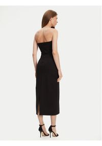 STAUD Sukienka koktajlowa Brooke R24F2171KP Czarny Slim Fit. Kolor: czarny. Materiał: wiskoza. Styl: wizytowy