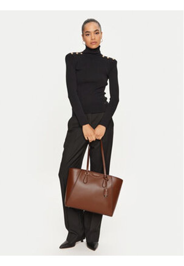 MICHAEL Michael Kors Torebka 30F4GTBT7L Brązowy. Kolor: brązowy. Materiał: skórzane