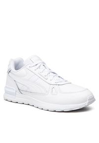Puma Sneakersy Graviton Pro L 382721 02 Biały. Kolor: biały. Materiał: skóra