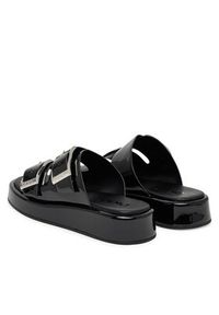 DKNY Klapki Leocadia K1674345 Czarny. Kolor: czarny. Materiał: skóra #4