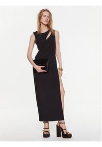 Versace Jeans Couture Sukienka wieczorowa 74HAO937 Czarny Slim Fit. Kolor: czarny. Materiał: syntetyk. Styl: wizytowy