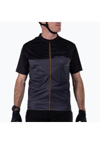 Koszulka rowerowa LEATT Jersey MTB Trail 3.0. Kolor: czarny. Materiał: jersey