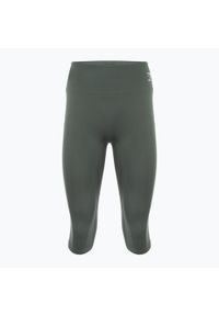 GYM SHARK - Legginsy treningowe damskie Gymshark Training Cropped. Kolor: zielony #1