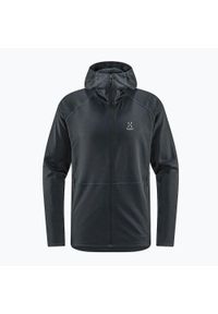 Bluza trekkingowa męska Haglöfs Skuta Hood. Kolor: czarny