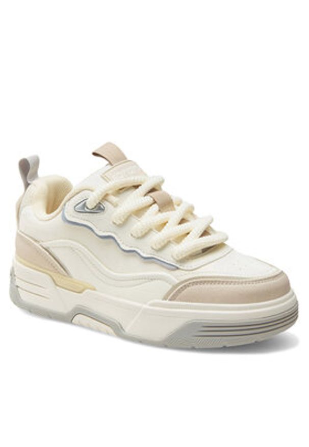 Sprandi Sneakersy A23N0043C-2 Écru. Materiał: skóra