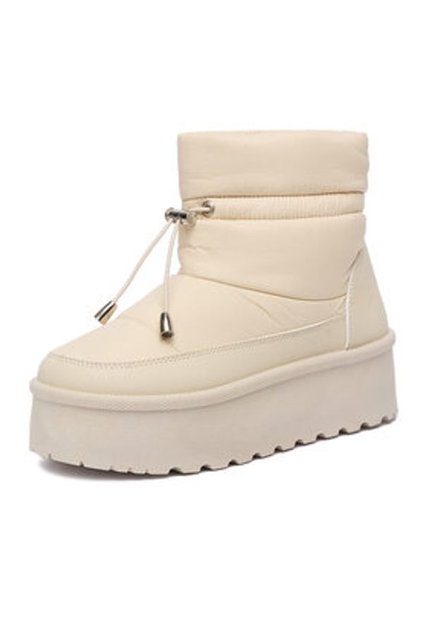 DeeZee Śniegowce HD1288 Beżowy. Kolor: beżowy. Materiał: materiał, syntetyk