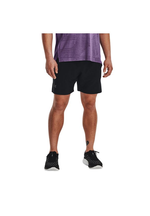 Spodenki do biegania męskie Under Armour Launch Elite 2In1 7''. Kolor: czarny