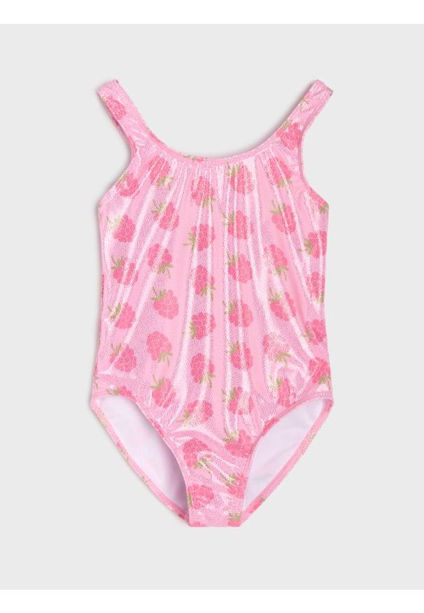 Sinsay - Kostium kąpielowy - różowy. Kolor: różowy