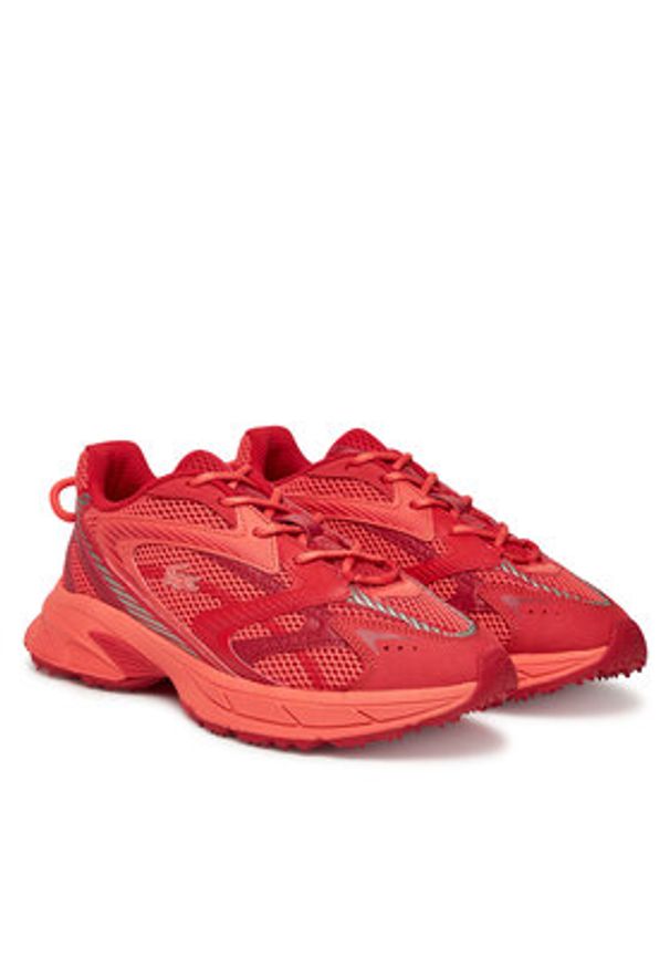 Lacoste Sneakersy 7-49SMA0006 Pomarańczowy. Kolor: pomarańczowy. Materiał: materiał