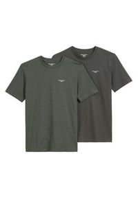 Marc O'Polo Denim Komplet 2 t-shirtów 5000007362 Khaki Regular Fit. Typ kołnierza: polo. Kolor: brązowy. Materiał: bawełna #5