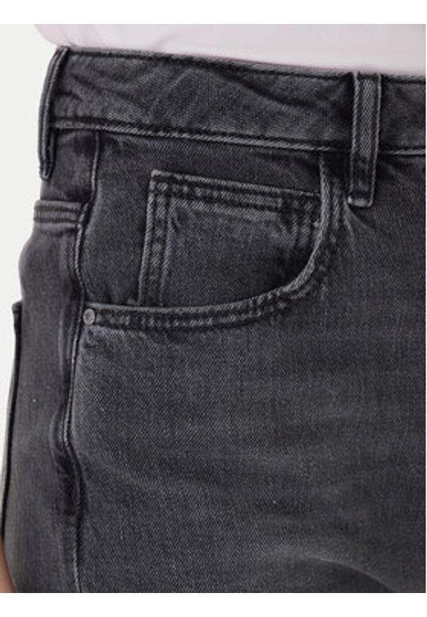Guess Jeansy W2YA21 D4QD2 Szary Mom Fit. Kolor: szary