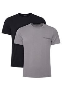 Emporio Armani Underwear Komplet 2 t-shirtów EM000391 AF10779 M8014 Kolorowy Regular Fit. Materiał: bawełna. Wzór: kolorowy