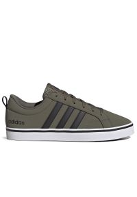Adidas - Buty męskie adidas Sportswear vs Pace 2.0 HP6002 - zielone. Okazja: na co dzień. Zapięcie: sznurówki. Kolor: zielony. Materiał: syntetyk, guma, nubuk. Szerokość cholewki: normalna #1