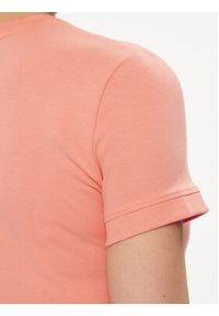 Guess T-Shirt W2YI44 J1314 Koralowy Slim Fit. Kolor: pomarańczowy. Materiał: bawełna #4