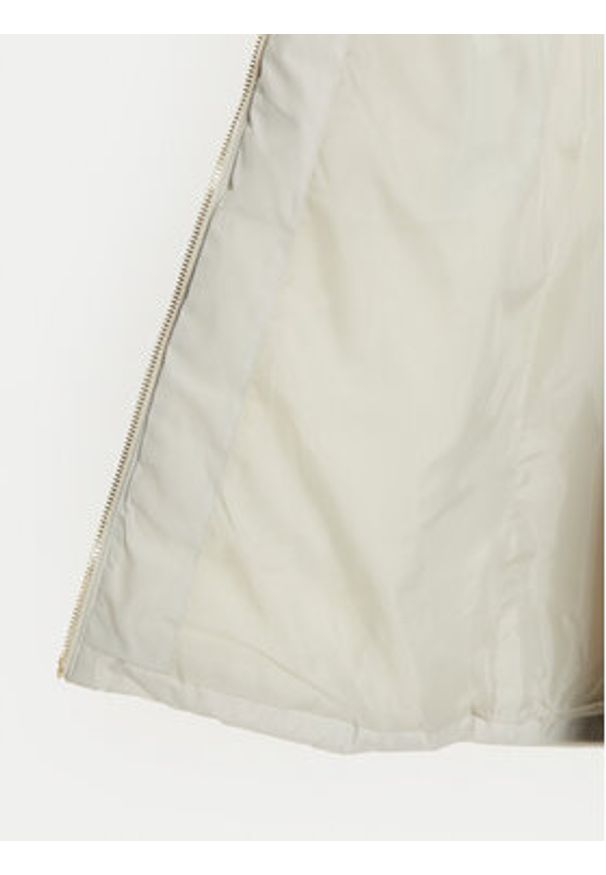 Morgan Płaszcz zimowy 242-GARENA Écru Slim Fit. Materiał: syntetyk. Sezon: zima