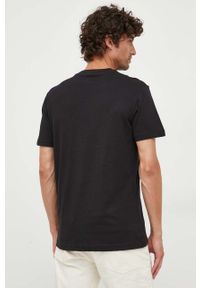 Calvin Klein Jeans t-shirt bawełniany kolor czarny z nadrukiem. Kolor: czarny. Materiał: bawełna. Długość rękawa: krótki rękaw. Długość: krótkie. Wzór: nadruk. Styl: klasyczny #2