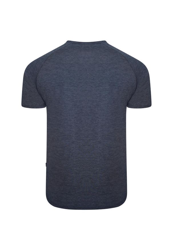 DARE 2B - T-shirt Męski Melanżowy Persist. Kolor: czarny. Wzór: melanż