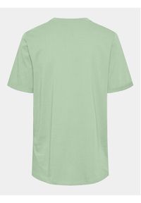 Pieces T-Shirt Ria 17086970 Zielony Regular Fit. Kolor: zielony. Materiał: bawełna #2