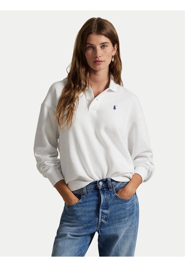 Polo Ralph Lauren Polo 211947966500 Biały Regular Fit. Typ kołnierza: polo. Kolor: biały. Materiał: bawełna