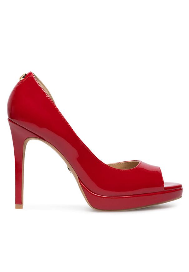 Nine West Szpilki WFA2733-1 Czerwony. Kolor: czerwony. Materiał: syntetyk. Obcas: na szpilce
