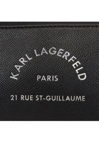 Karl Lagerfeld - KARL LAGERFELD Kosmetyczka 240W3248 Czarny. Kolor: czarny. Materiał: skóra