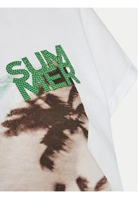 Marc Aurel T-Shirt 7564 7000 73736 Biały Regular Fit. Kolor: biały. Materiał: bawełna #3