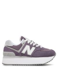 Sneakersy New Balance. Kolor: fioletowy. Model: New Balance 574