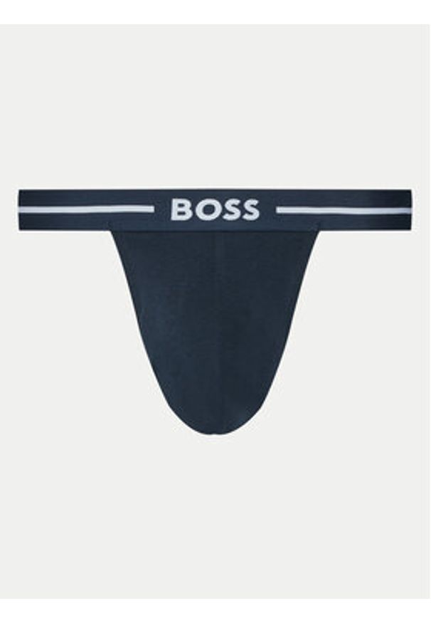 BOSS Komplet 3 par slipów Jock Strap 50532454 Kolorowy. Materiał: bawełna. Wzór: kolorowy