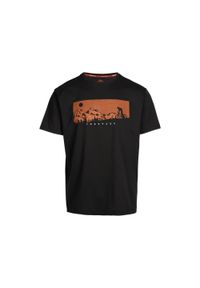 TRESPASS - Męska Koszulka Motocyklowa Nellow. Kolor: czarny. Sport: turystyka piesza #1