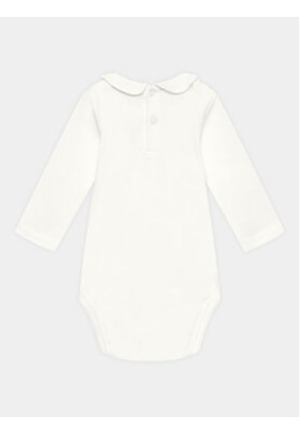 United Colors of Benetton - United Colors Of Benetton Body dziecięce 3I9WAB00G Biały Regular Fit. Kolor: biały. Materiał: bawełna