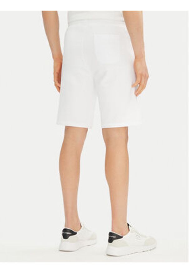 Karl Lagerfeld - KARL LAGERFELD Szorty sportowe 705014 552900 Biały Regular Fit. Kolor: biały. Materiał: bawełna. Styl: sportowy