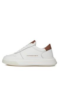 Alexander Smith Sneakersy Harrow ASAZHWM2835WCM Biały. Kolor: biały. Materiał: skóra