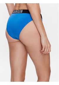 Calvin Klein Swimwear Dół od bikini KW0KW01983 Niebieski. Kolor: niebieski. Materiał: syntetyk #3