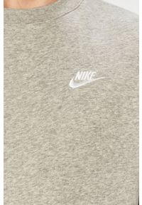 Nike Sportswear - Bluza. Okazja: na co dzień. Kolor: szary. Wzór: aplikacja. Styl: casual #3