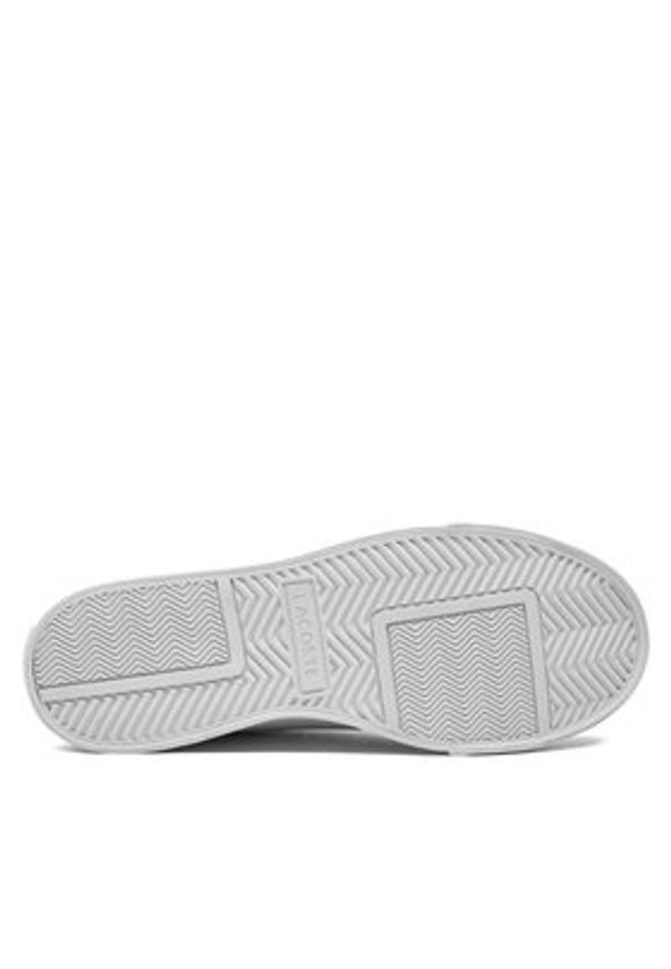 Lacoste Sneakersy 747CFA0005 Biały. Kolor: biały. Materiał: skóra