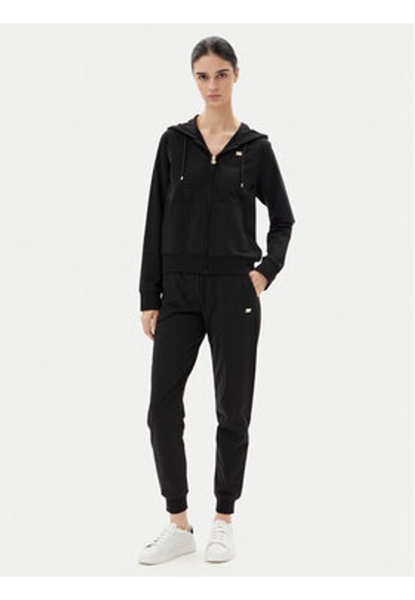 EA7 Emporio Armani Bluza 7W000078 AF13135 UC001 Czarny Regular Fit. Kolor: czarny. Materiał: bawełna